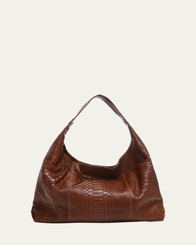 Meissa Python Hobo Bag